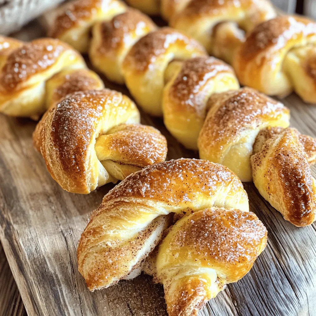 Cinnamon Sugar Twists Einfaches und Leckeres Rezept