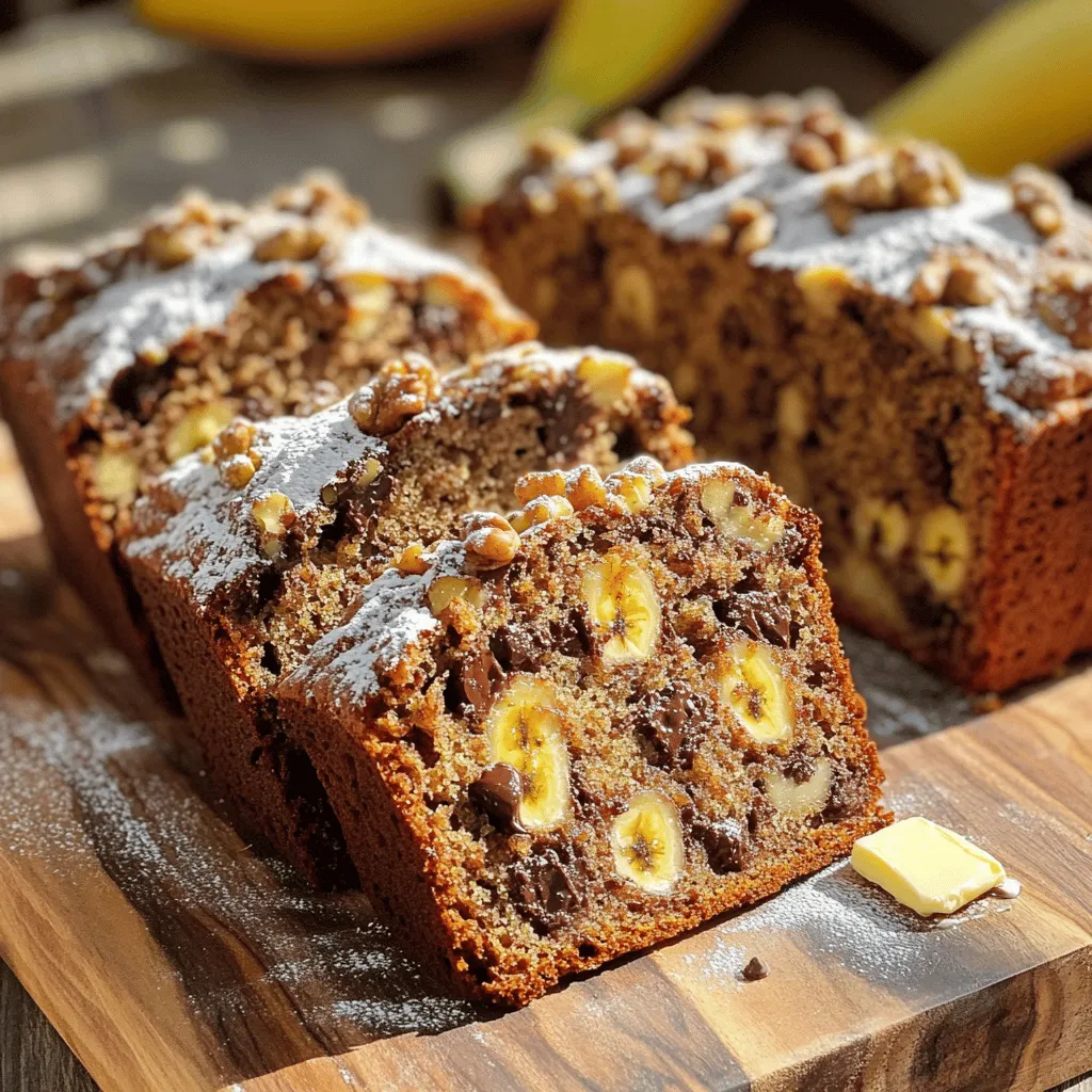 Chocolate Chip Banana Bread Rezept für Genießer