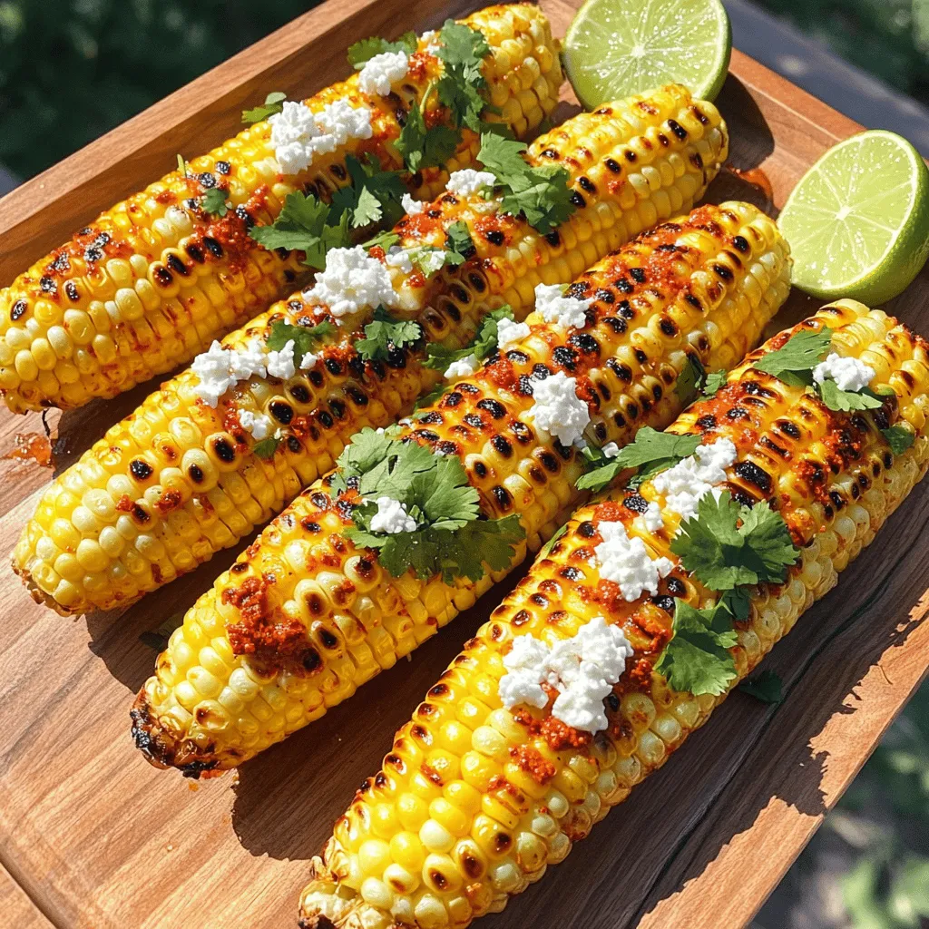 Chili Lime Grilled Corn Einfach und würzig genießen