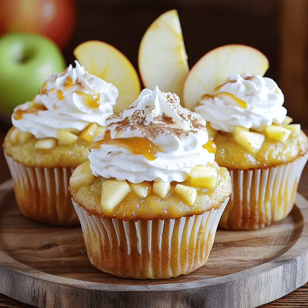 Apfelkuchen-Cupcakes Perfekt für jeden Anlass