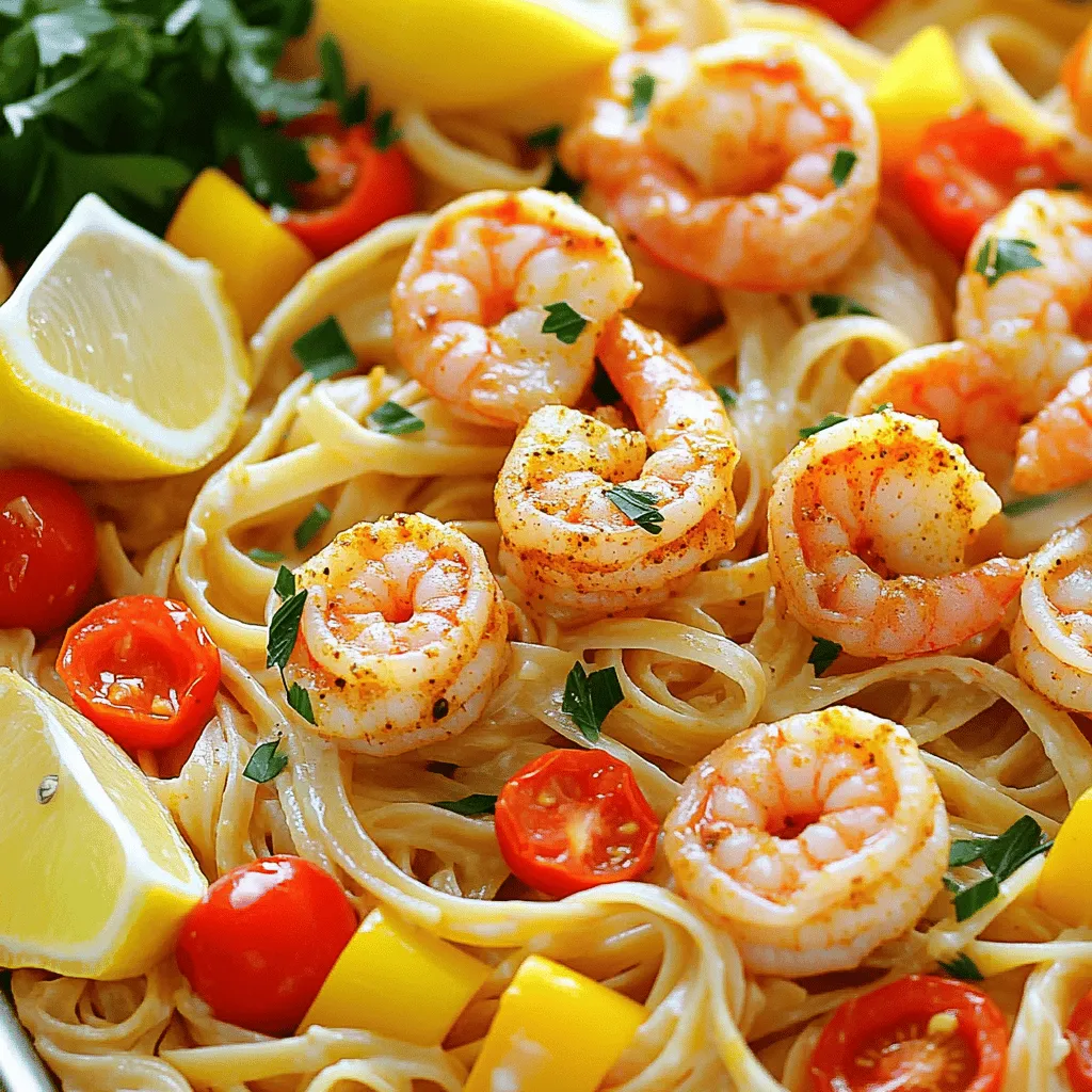 Minute Cajun Shrimp Pasta Schnelles und Leckeres Gericht
