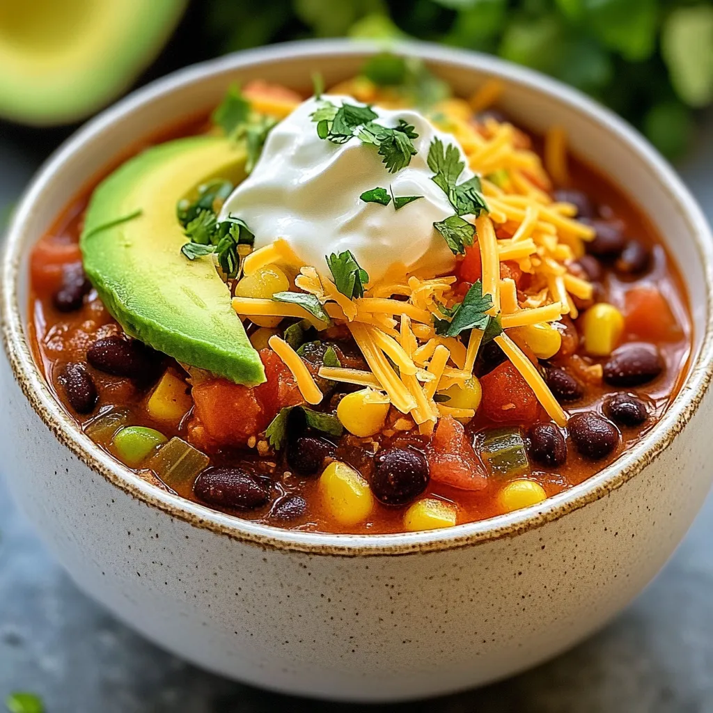 Loaded Taco Soup Köstlich und Einfach Zubereiten