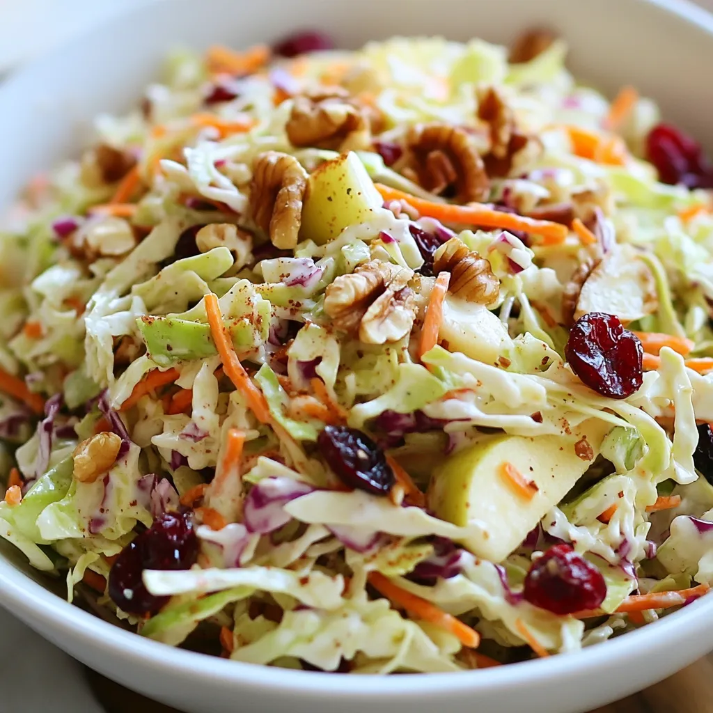 Köstlicher Apfel Cranberry Krautsalat Einfache Zubereitung