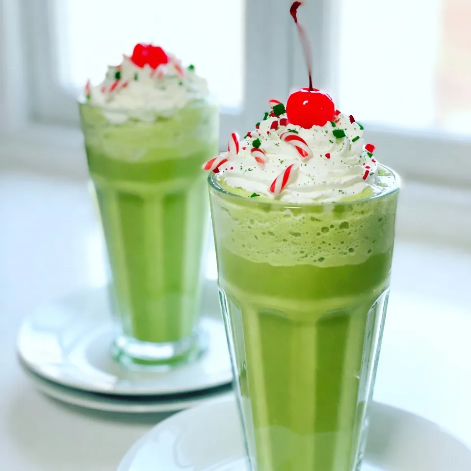 Festive Grinch Milkshake Kreativ und Lecker Genießen