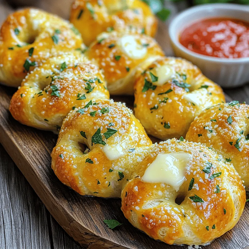 Käse-Kräuter Knoblauchknoten Perfekte Geschmacksexplosion