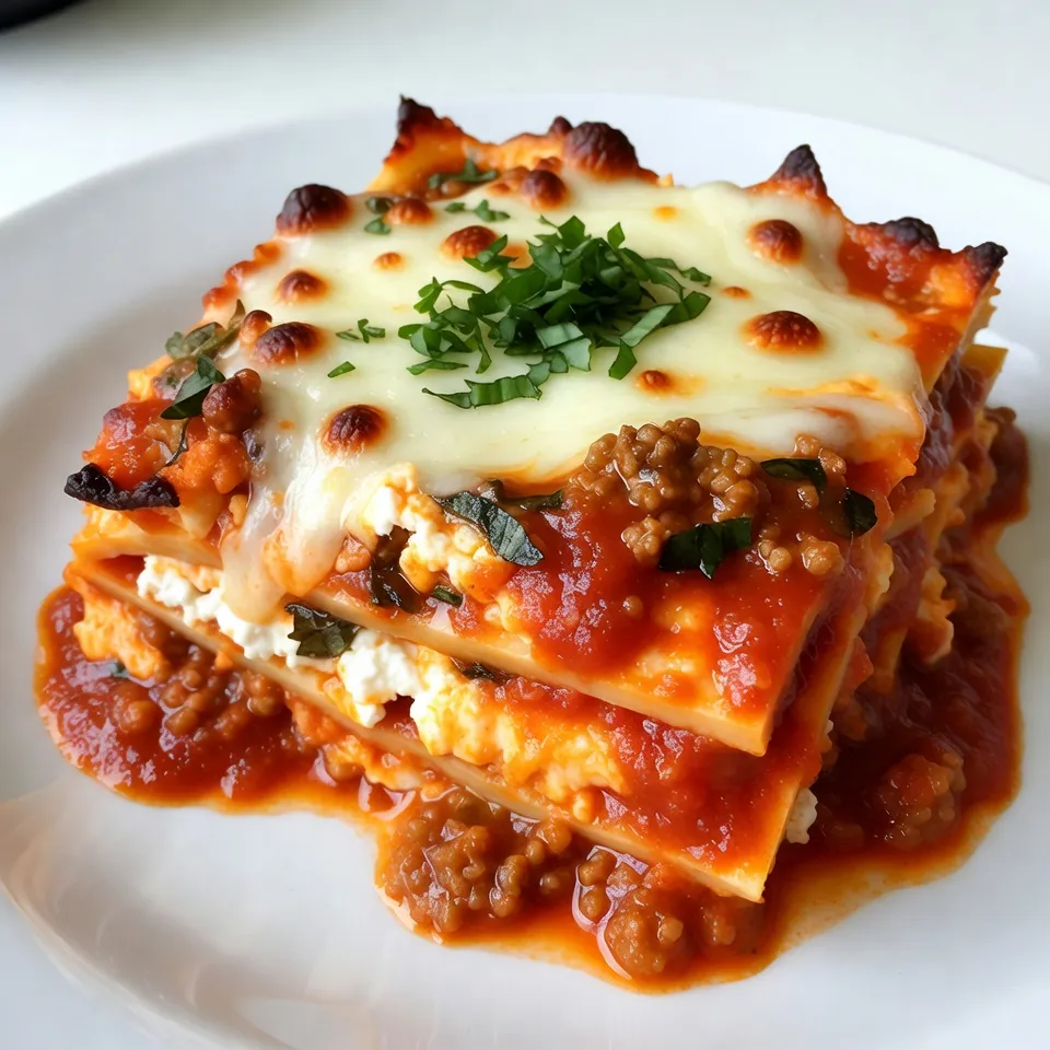 Traditionelle italienische Lasagne Genuss für Alle