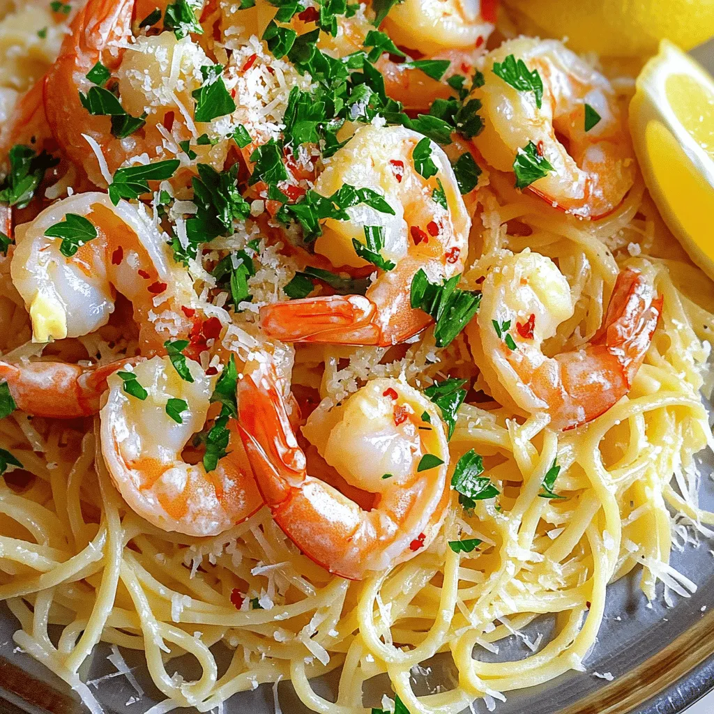 Shrimp Scampi Made Easy Schnelle und schmackhafte Mahlzeit
