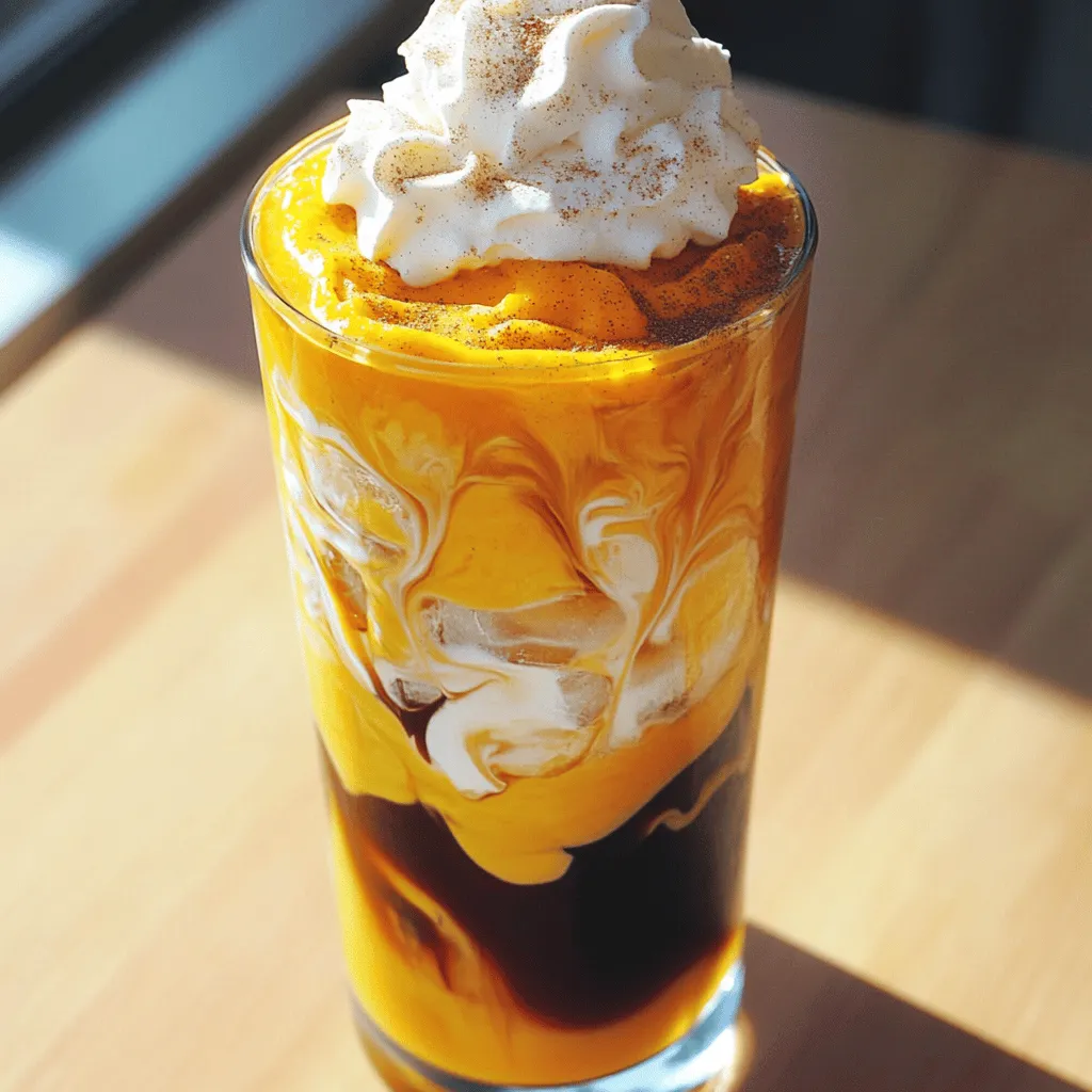 Homemade Pumpkin Cream Cold Brew Einfaches Rezept