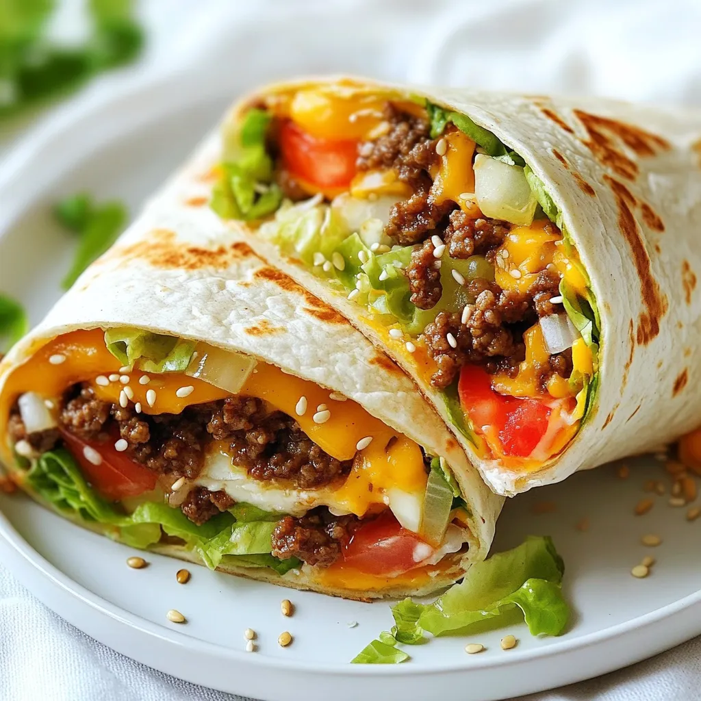 Big Mac Wraps Köstlicher Genuss für jeden Tag