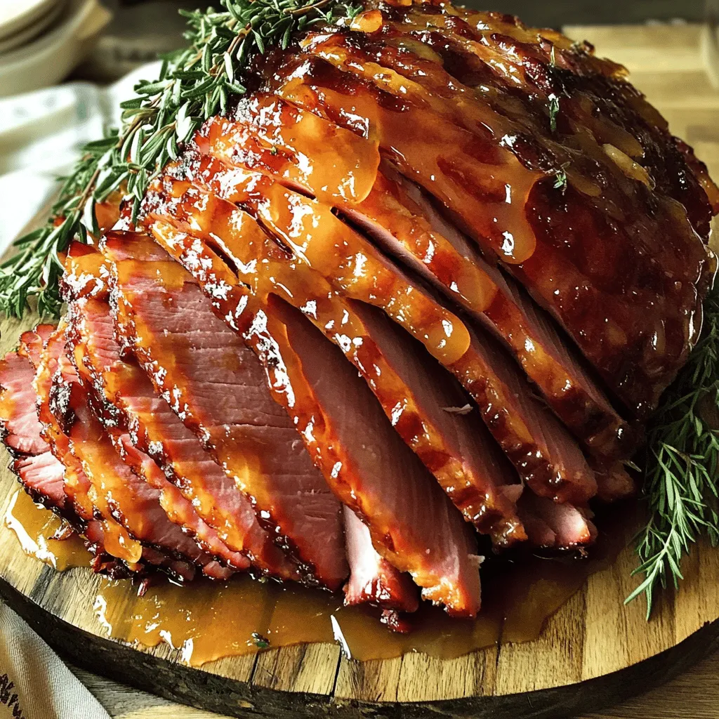 Slow Cooker Maple Brown Sugar Ham Einfach und Lecker
