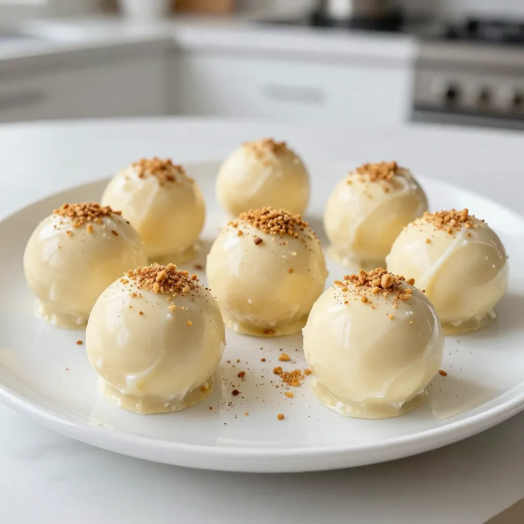 Einfache Eggnog Truffles Schnelle und köstliche Leckerbissen