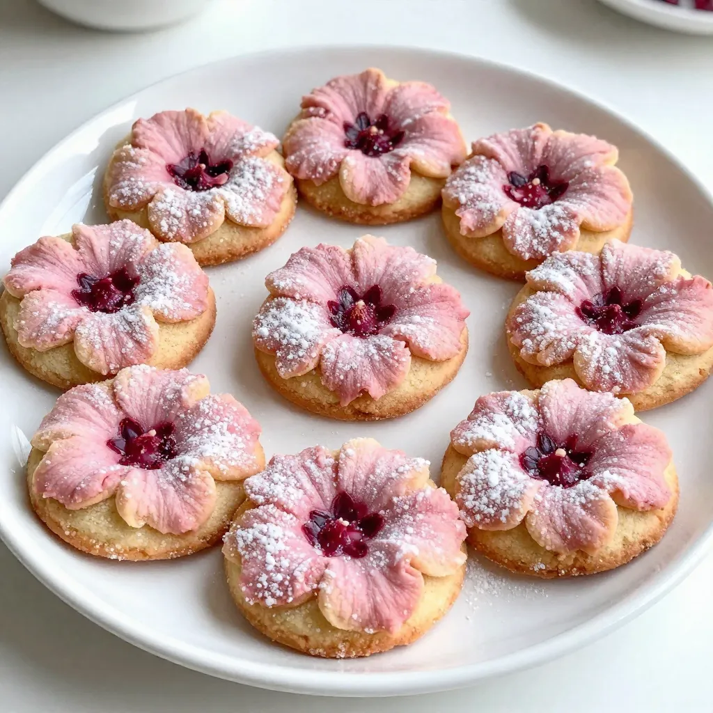 Hibiscus Sugar Cookies Einfach und Lecker Backen