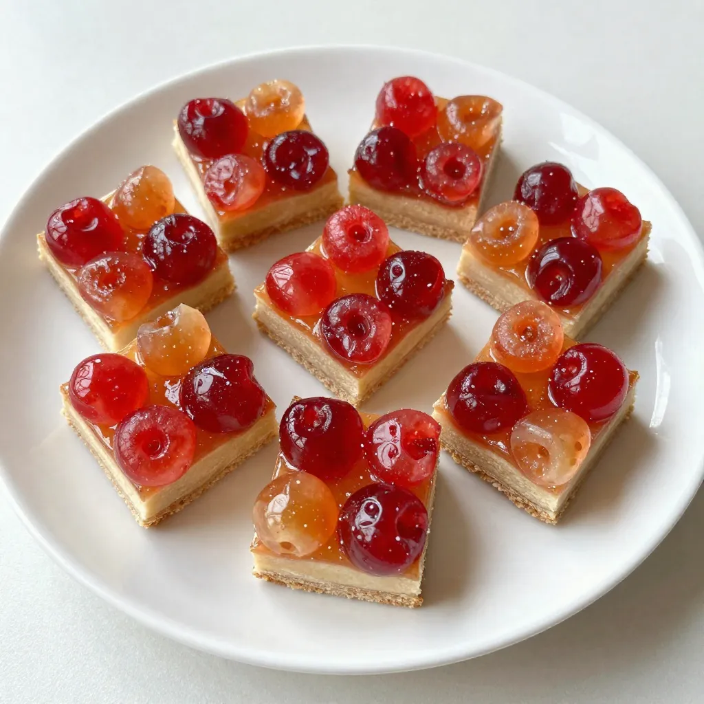 Kristallene Kirschen-Divinitätswürfel Einfaches Rezept