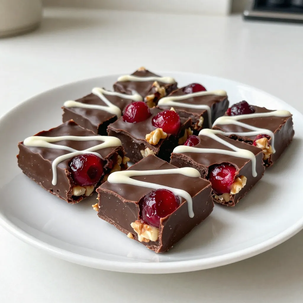 Cherry Garcia Fudge Einfach und Lecker Zubereiten