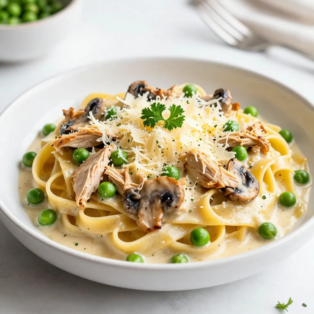 Creamy Chicken Tetrazzini Einfach und Lecker Kochen