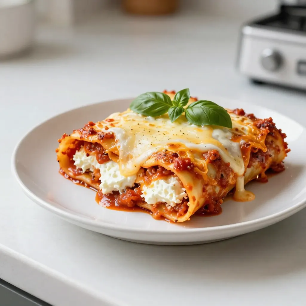 Einfache Lasagna Roll Ups Schnelle und leckere Mahlzeit