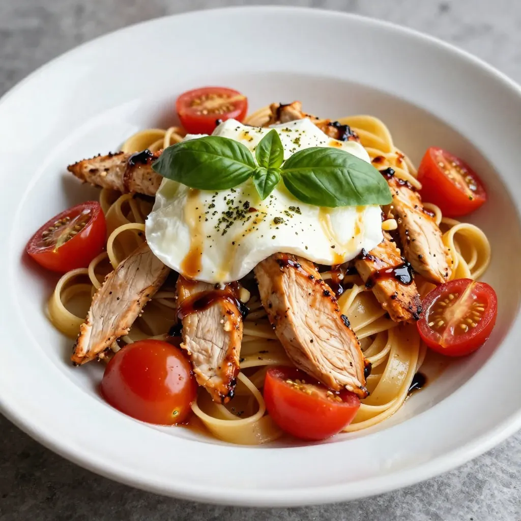 Bruschetta Chicken Pasta Einfach und Lecker Zubereiten