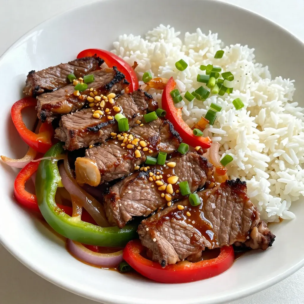 Chinese Pepper Steak Einfach und Köstlich Zubereiten
