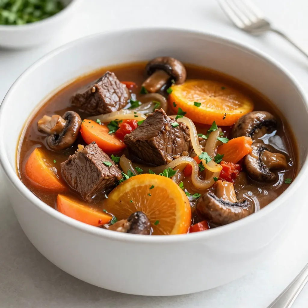 Slow Cooker Beef Bourguignon Wundervoller Genuss