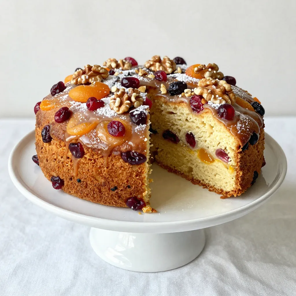 Boozy Fruit Cake mit fruchtigem Genuss Backen