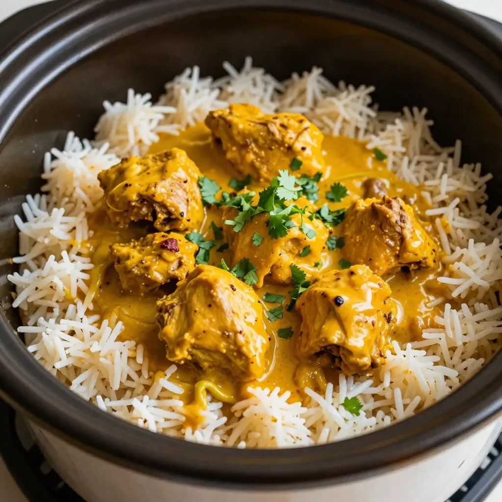 Slow Cooker Butter Chicken Einfaches Rezept für Genuss