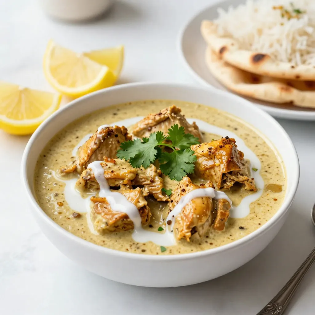Einfache Chicken Korma Schnelle und leckere Mahlzeit