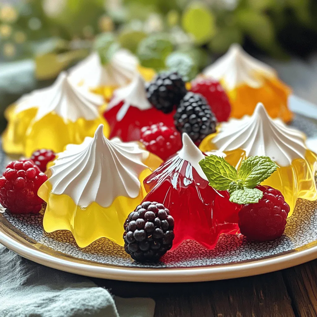 Einfache Jello Meringue Cookies köstlich genießen