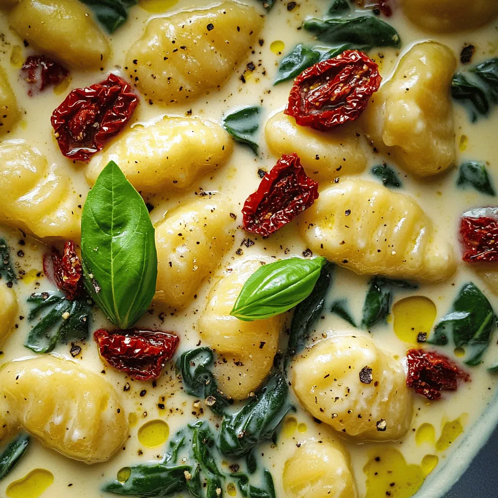 Cremige Tomaten-Gnocchi Einfache und köstliche Mahlzeit