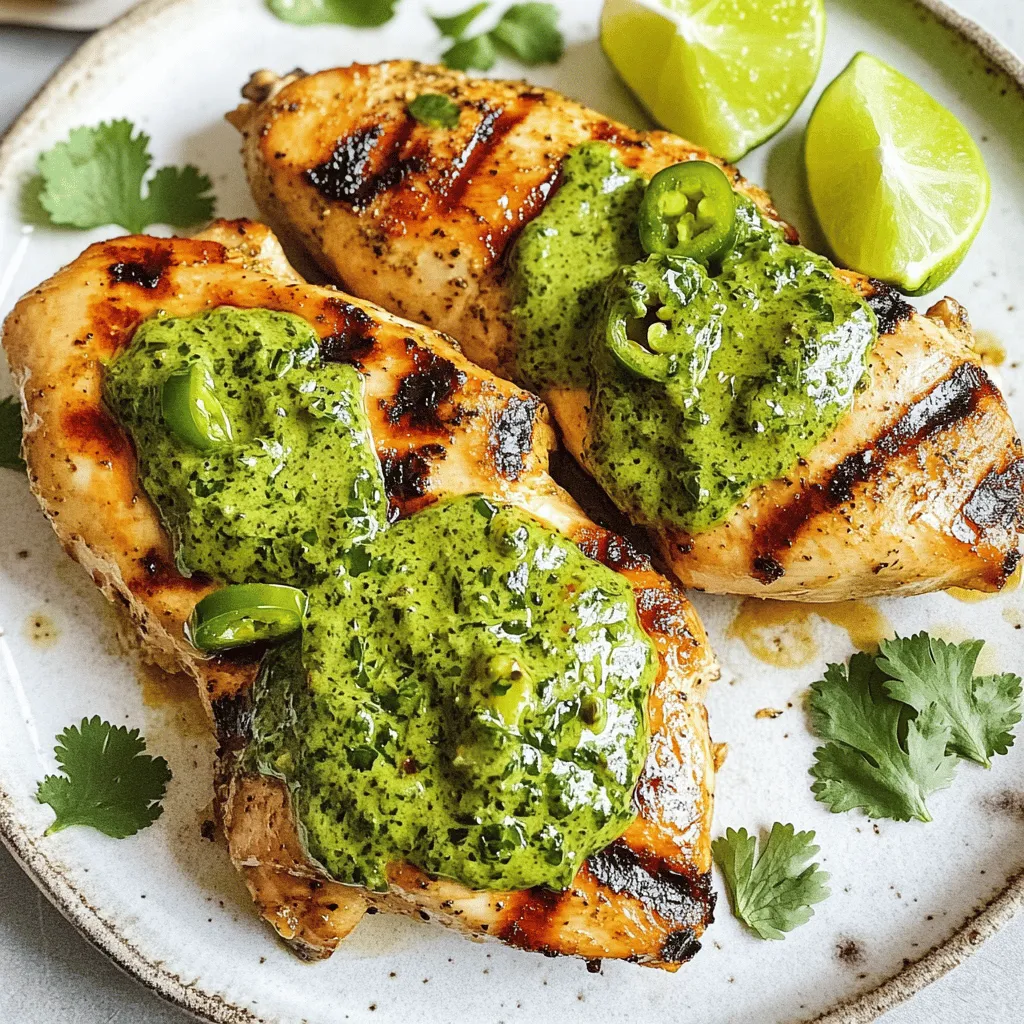 Für das Peruanische Hähnchen brauchst du folgende Hauptzutaten: - 4 Hähnchenbrustfilets, ohne Haut und Knochen - 3 Esslöffel Olivenöl - 2 Teelöffel Knoblauchpulver - 1 Teelöffel Kreuzkümmel - 1 Teelöffel Paprika - Salz und Pfeffer nach Geschmack Die Hähnchenbrustfilets sind zart und nehmen die Marinade gut auf. Das Olivenöl sorgt für Saftigkeit. Gewürze wie Knoblauchpulver, Kreuzkümmel und Paprika bringen Geschmack und Tiefe. Für die cremige grüne Sauce benötigst du: - 1 Tasse frische Korianderblätter - 1 Jalapeño, entkernt (je nach persönlichem Schärfewunsch anpassen) - 1/2 Tasse griechischer Joghurt - 1/4 Tasse Mayonnaise - Saft von 1 Limette - 1/4 Teelöffel schwarzer Pfeffer Der frische Koriander verleiht der Sauce ein einzigartiges Aroma. Jalapeño bringt eine angenehme Schärfe, während griechischer Joghurt und Mayonnaise die Cremigkeit erhöhen. Um das Gericht zu vervollständigen, brauchst du diese zusätzlichen Zutaten: - Limettensaft - Pfeffer - Garnituroptionen wie Limetten- und Korianderzweige Limettensaft und Pfeffer heben den Geschmack und sorgen für Frische. Garnituren aus Limetten und Koriander bringen Farbe und Geschmack.Um das Hähnchen zu marinieren, mische zuerst das Olivenöl, Knoblauchpulver, Kreuzkümmel, Paprika, Salz und Pfeffer in einer Schüssel. Diese Mischung verleiht dem Hähnchen viel Geschmack. Danach lege die Hähnchenbrustfilets in die Marinade. Achte darauf, dass jedes Stück gut bedeckt ist. Decke die Schüssel ab und lasse das Hähnchen mindestens 30 Minuten ziehen. Für einen kräftigeren Geschmack empfehle ich, es bis zu 2 Stunden marinieren zu lassen. Wenn das Hähnchen gut mariniert ist, heize deinen Grill oder eine Pfanne auf mittelhohe Hitze vor. Nimm die Hähnchenbrustfilets aus der Marinade. Lege sie auf den Grill oder in die Pfanne. Brate das Hähnchen für etwa 6-7 Minuten auf jeder Seite. Das Hähnchen ist fertig, wenn es eine Innentemperatur von 75°C erreicht. Lasse das Hähnchen nach dem Braten 5 Minuten ruhen, bevor du es in Scheiben schneidest. Für die cremige grüne Sauce benötigst du einen Mixer oder eine Küchenmaschine. Füge die frischen Korianderblätter, Jalapeño, griechischen Joghurt, Mayonnaise, Limettensaft und schwarzen Pfeffer hinzu. Mixe alles gut durch, bis die Sauce glatt und cremig ist. Überprüfe die Konsistenz. Sie sollte dick, aber gut fließend sein. Nach Bedarf kannst du die Gewürze anpassen, um den Geschmack zu perfektionieren.Die Marinierzeit ist wichtig für den Geschmack. Ich empfehle, das Hähnchen mindestens 30 Minuten zu marinieren. Für einen intensiveren Geschmack lasse ich es bis zu 2 Stunden ziehen. So ziehen die Aromen besser ein und das Hähnchen wird zart und saftig. Beide Methoden haben ihre Vorzüge. Grillen gibt dem Hähnchen einen rauchigen Geschmack. Es wird knusprig und bekommt schöne Grillstreifen. Braten in der Pfanne ist einfacher und schneller. Ich kann die Hitze besser kontrollieren. Wähle die Methode, die dir am besten gefällt. Jeder hat einen anderen Geschmack. Wenn du die Schärfe magst, füge mehr Jalapeño hinzu. Oder probiere zusätzliche Gewürze wie Paprika oder Kreuzkümmel. Du kannst die Marinade auch mit Kräutern erweitern. So machst du das Gericht ganz nach deinem Geschmack.{{image_4}} Um das Gericht vegetarisch zu machen, können Sie Hähnchen durch Tofustücke ersetzen. Tofu hat eine gute Konsistenz und nimmt Aromen gut auf. Verwenden Sie festen Tofu für die beste Textur. Marinieren Sie ihn genauso wie das Hähnchen. Sie können auch Tempeh oder Seitan verwenden. Diese Optionen sind reich an Eiweiß und sehr schmackhaft. Wenn Sie es schärfer mögen, fügen Sie verschiedene Chilis hinzu. Verwenden Sie zum Beispiel Serrano oder Habanero für mehr Hitze. Auch geräucherte Paprika bringt einen tollen Geschmack. Experimentieren Sie mit Gewürzen wie Cayennepfeffer oder sogar einer Prise Zimt. Diese kleinen Änderungen können das Gericht aufregend machen. Zu diesem Gericht passen viele Beilagen. Probieren Sie gebratenen Reis oder Quinoa für eine gesunde Wahl. Auch ein frischer Salat aus Tomaten und Avocados ist lecker. Kartoffeln, ob gebacken oder püriert, sind ebenfalls eine tolle Ergänzung. Servieren Sie auch etwas Brot, um die cremige grüne Sauce aufzutunken. Um Reste von peruanischem Hähnchen mit cremiger grüner Sauce frisch zu halten, sollten Sie diese in einem luftdichten Behälter aufbewahren. Stellen Sie sicher, dass das Hähnchen abgekühlt ist, bevor Sie es in den Kühlschrank legen. Im Kühlschrank bleibt es bis zu 3 Tage genießbar. Wenn Sie das Hähnchen länger aufbewahren möchten, können Sie es auch einfrieren. Wickeln Sie die Portionen gut in Frischhaltefolie und dann in einen Gefrierbeutel. So bleibt es bis zu 3 Monate frisch. Die maximale Frischhaltezeit für das Hähnchen im Kühlschrank beträgt 3 Tage. Nach dieser Zeit kann das Hähnchen an Geschmack und Qualität verlieren. Im Gefrierfach kann das Gericht jedoch bis zu 3 Monate aufbewahrt werden, ohne dass es an Geschmack verliert. Achten Sie darauf, das Hähnchen vor dem Verzehr vollständig aufzutauen. Um das Hähnchen wieder aufzuwärmen, nutzen Sie am besten den Ofen. Heizen Sie den Ofen auf 175 Grad Celsius vor. Legen Sie das Hähnchen in eine Auflaufform und decken Sie es mit Aluminiumfolie ab. So bleibt das Hähnchen saftig. Erhitzen Sie es für etwa 20 Minuten oder bis es durchgehend warm ist. Alternativ können Sie das Hähnchen auch in der Mikrowelle aufwärmen. Stellen Sie die Leistung auf mittlere Stufe und erwärmen Sie es in kurzen Intervallen, bis es heiß ist. Um den vollen Geschmack der cremigen grünen Sauce zu erhalten, fügen Sie die Sauce erst kurz vor dem Servieren hinzu. Marinieren macht das Hähnchen zart und geschmackvoll. Ich empfehle, das Hähnchen mindestens 30 Minuten zu marinieren. Für noch mehr Geschmack können Sie es bis zu 2 Stunden marinieren. Die Marinade dringt tiefer ein und macht das Essen besser. Ja, die cremige grüne Sauce lässt sich gut im Voraus machen. Sie können die Sauce bis zu zwei Tage im Kühlschrank aufbewahren. Lagern Sie sie in einem luftdichten Behälter. Rühren Sie die Sauce vor dem Servieren gut um. Dies sorgt für einen frischen Geschmack. Zu Peruanischem Hähnchen mit cremiger grüner Sauce passen viele Beilagen. Beliebte Optionen sind Reis, Quinoa oder einfache grüne Salate. Auch gebratenes Gemüse passt gut. Diese Beilagen ergänzen das Hähnchen und die Sauce perfekt. Zusammengefasst, haben wir die Zutaten, die Zubereitung und praktische Tipps für ein tolles Gericht behandelt. Du hast gelernt, wie du Hähnchen marinierst und bratest, während du eine leckere grüne Sauce machst. Denk daran, dass du die Gewürze anpassen kannst, um deinen Geschmack zu treffen. Probiere auch die vegetarischen Alternativen. Mit diesen Informationen kannst du sicher ein schmackhaftes Gericht zubereiten, das deine Gäste begeistern wird. Viel Spaß beim Kochen!