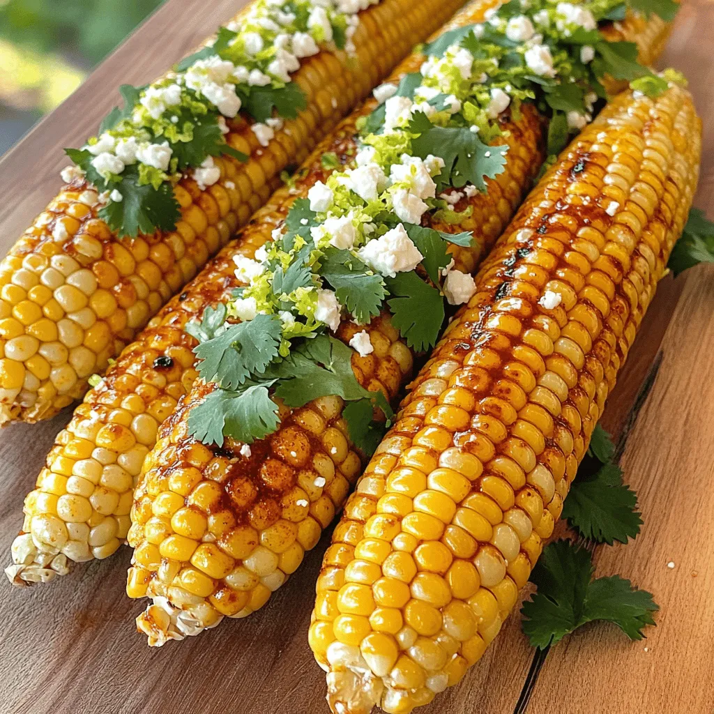 Chili Lime Corn on the Cob Köstlicher Grillgenuss