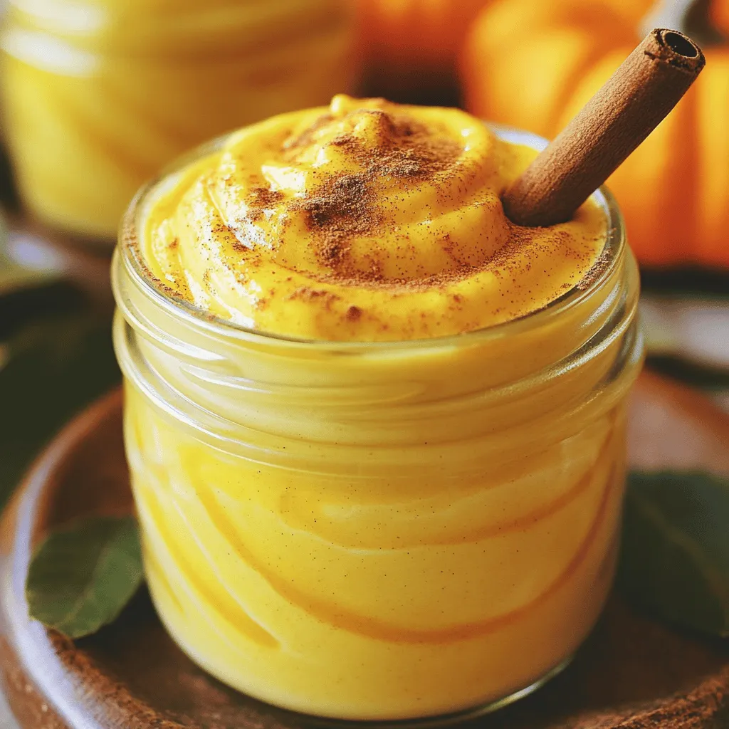 Herbstliche Gewürz-Pumpkin-Creme Einfach und Cremig