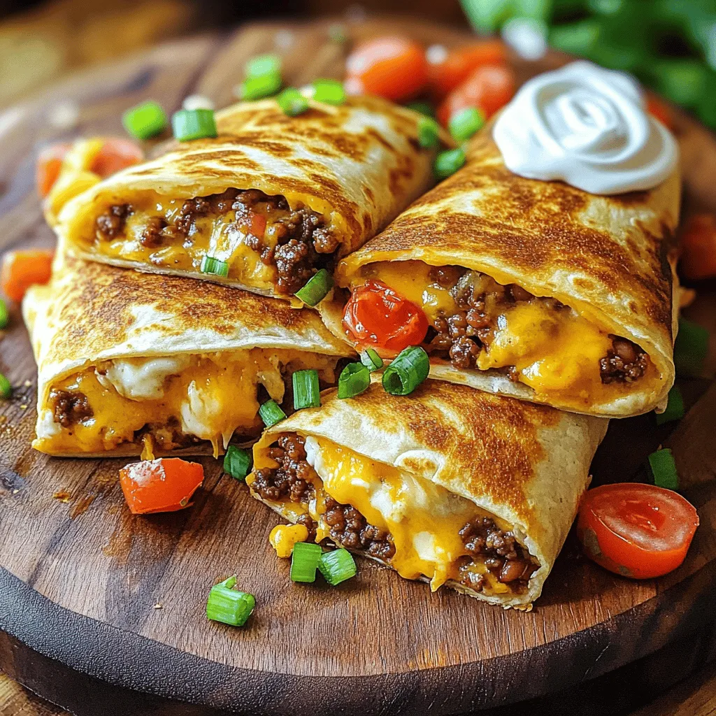 Grilled Cheese Burrito Copycat Einfache Rezeptidee