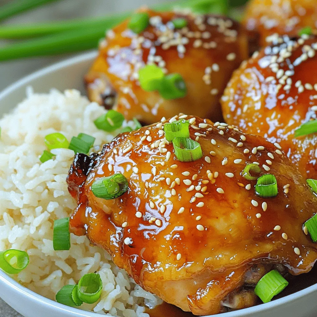 Köstliche Air Fryer Teriyaki Chicken Thighs Rezept