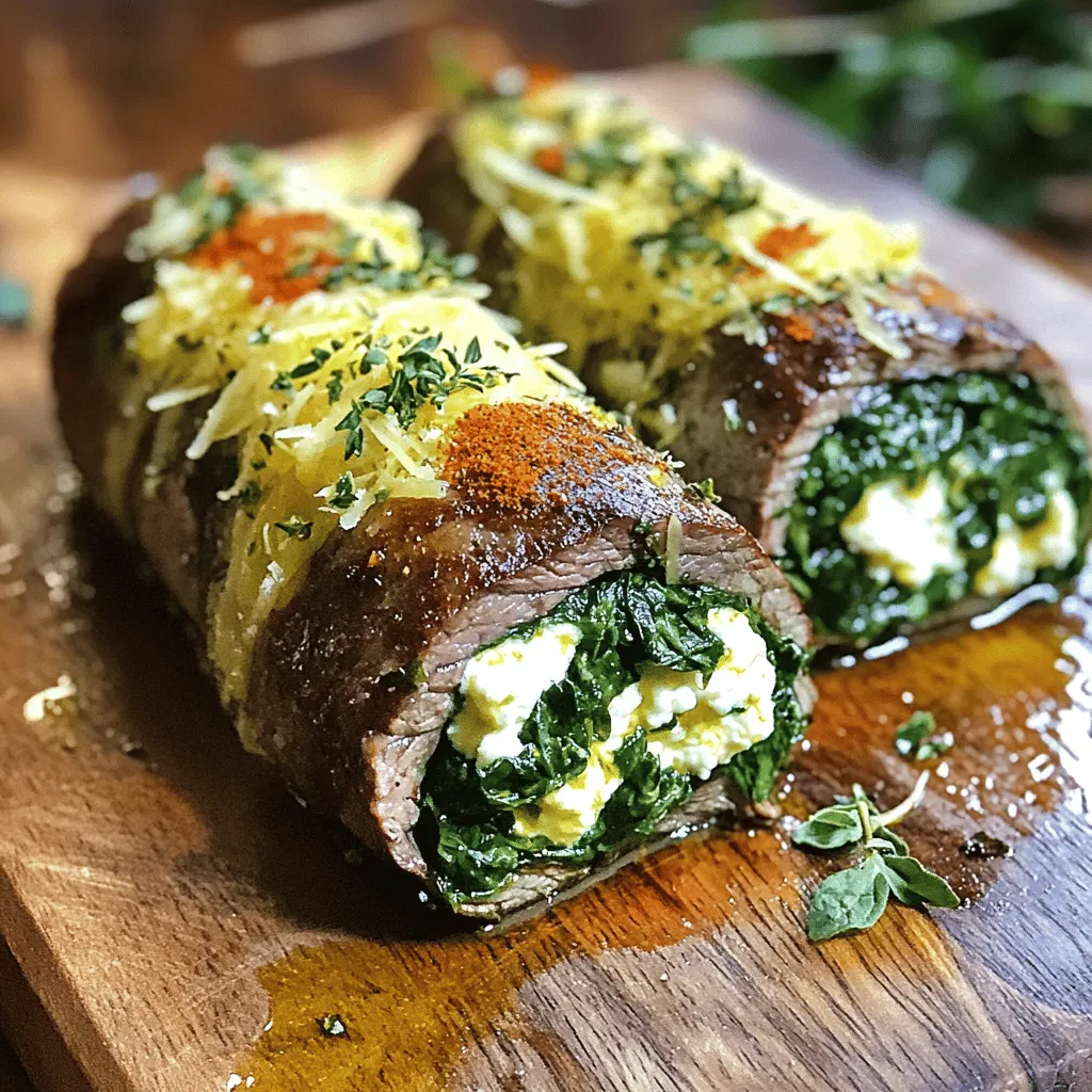 Gefülltes Flankensteak Einfach und Lecker Zubereiten