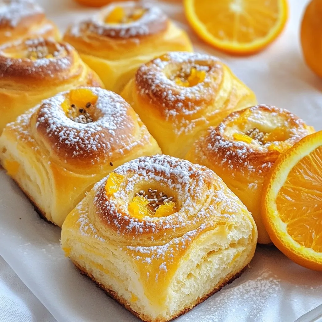 Orange Cardamom Morning Buns Einfache Frühstücksleckerei