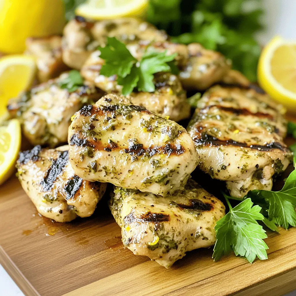 Grilled Lemon Herb Chicken Einfach und Schmackhaft