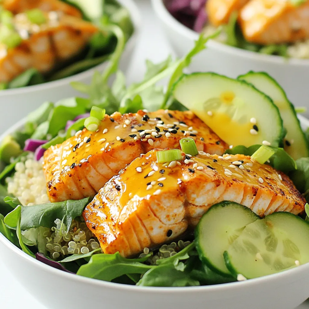 Bang Bang Salmon Bite Bowls Einfache und Leckere Mahlzeit