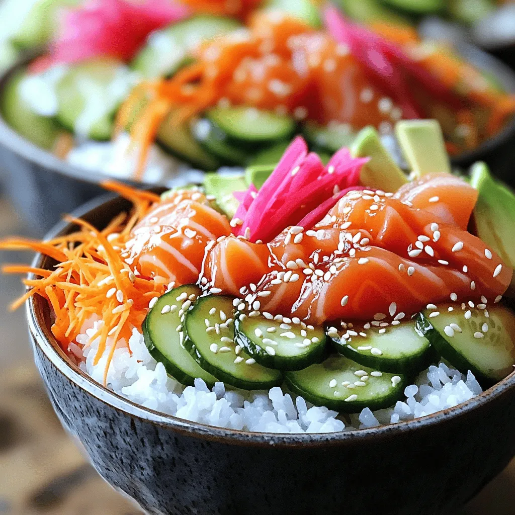 Sushi Roll Bowls Kraftvoll und Einfach Zubereiten