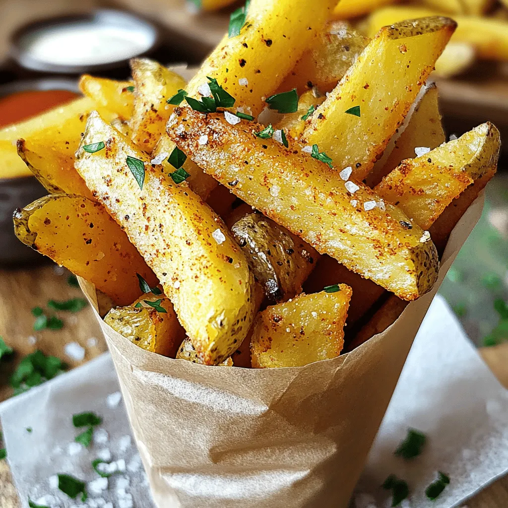 Knusprige Ofen Baked French Fries Einfaches Rezept