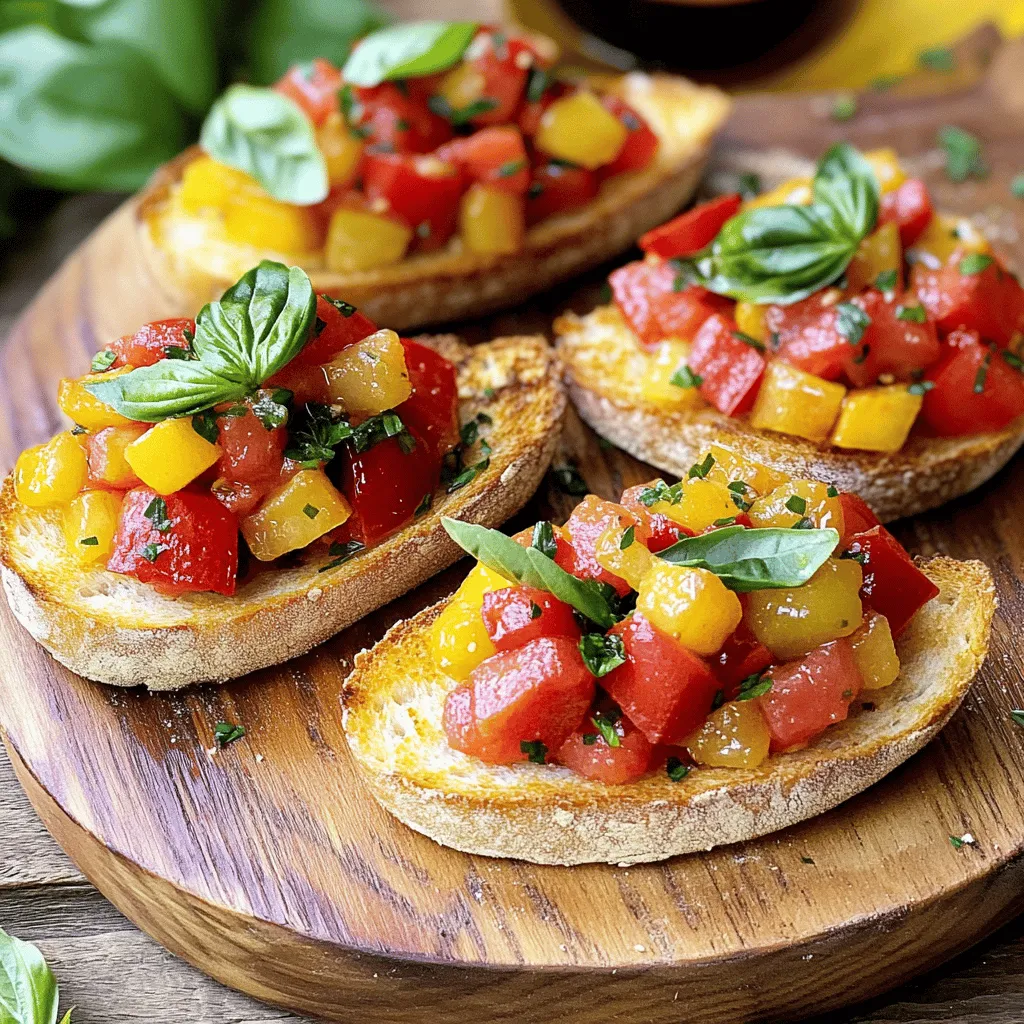 Um Bruschetta mit Tomaten und Basilikum zuzubereiten, brauchen Sie frische Zutaten. Hier sind die wichtigsten Schritte.