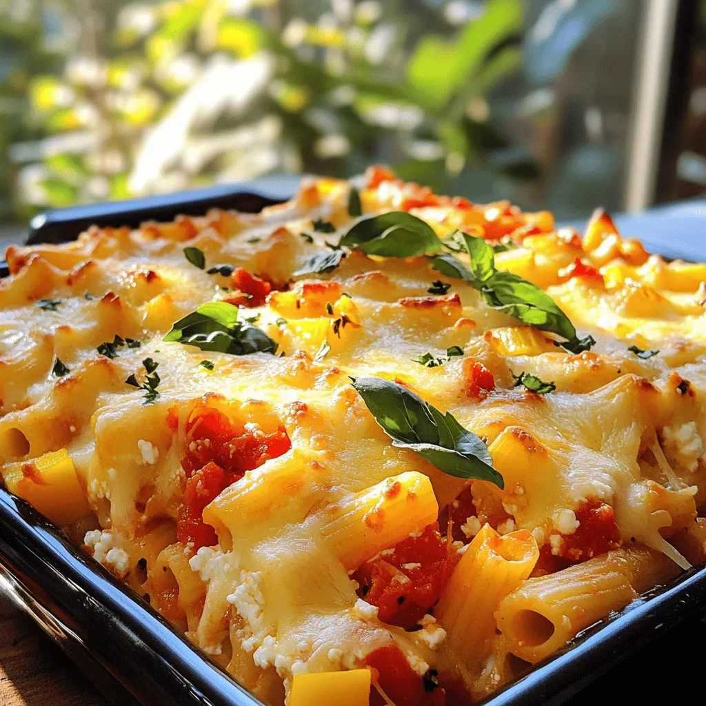 Köstliches Three Cheese Baked Ziti Rezept für jeden Tag