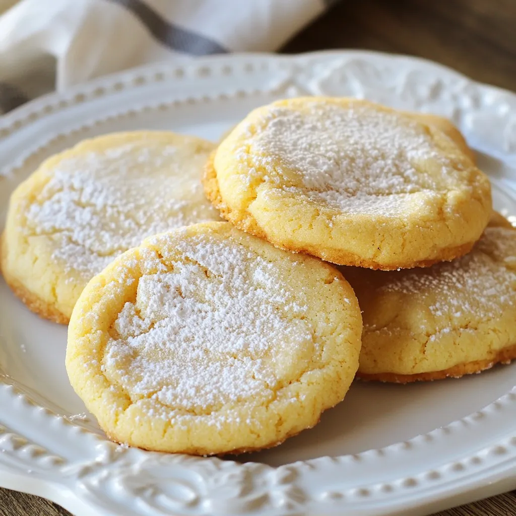 Chewy Sugar Cookies Einfache und leckere Rezeptidee