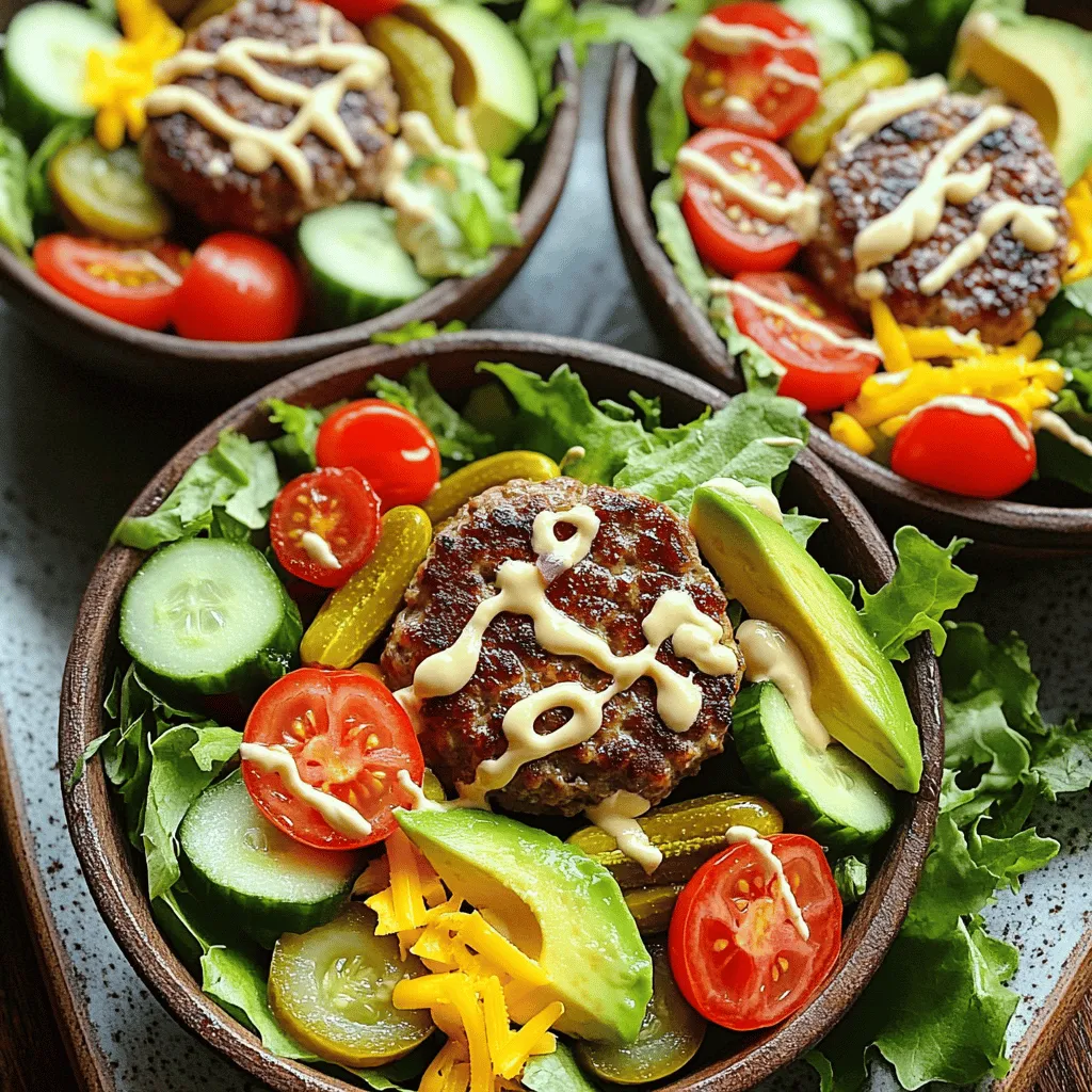 Burger Bowls Einfache und leckere Rezeptideen