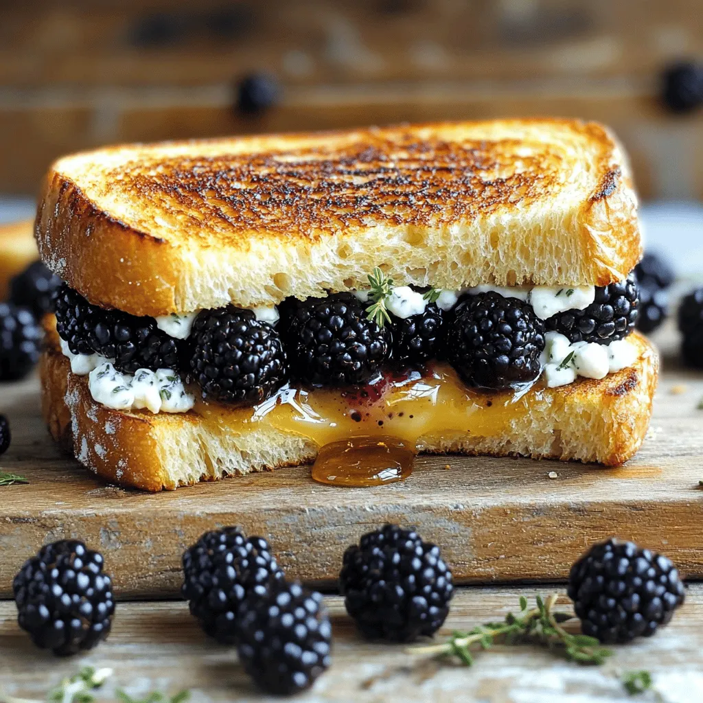 Für einen leckeren blackberry und käse grillkäse brauchst du frische und hochwertige Zutaten. Diese machen den Unterschied. Hier sind die Zutaten, die du benötigst.