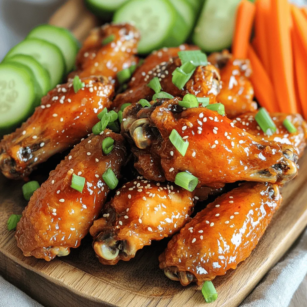 Air Fryer Sweet and Spicy Chicken Wings Rezept