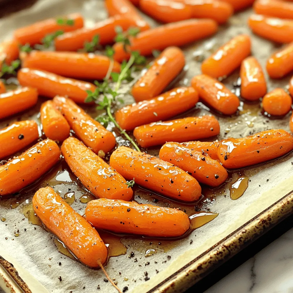 Ahornsirup-Glasierte Karotten Einfach und Lecker