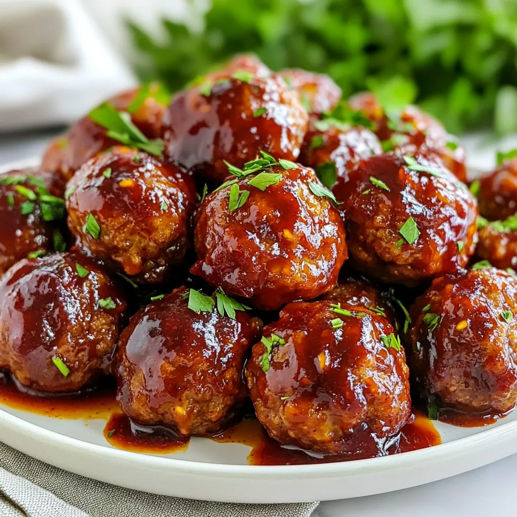 Holiday Cranberry Meatballs Einfache und köstliche Speise