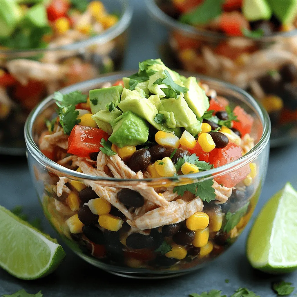 - 900 g entbeinte, hautlose Hähnchenschenkel - 1 Dose (425 g) schwarze Bohnen, abgetropft und gespült - 1 Dose (425 g) Mais, abgetropft - 1 Dose (400 g) gewürfelte Tomaten mit grünen Chilis - 1 mittelgroße gelbe Zwiebel, gewürfelt - 2 Knoblauchzehen, gehackt Die Hauptzutaten machen dieses Gericht zu einem echten Hit. Entbeinte, hautlose Hähnchenschenkel sind perfekt, da sie saftig bleiben. Schwarze Bohnen und Mais bringen Farbe und Textur. Gewürfelte Tomaten mit grünen Chilis geben einen schönen Kick. - 1 Esslöffel Chili-Pulver - 1 Teelöffel Kreuzkümmel - 1 Teelöffel geräuchertes Paprikapulver - Salz und Pfeffer nach Geschmack - Frischer Koriander, zum Garnieren - Limettenspalten, zum Servieren Die Gewürze und Aromen sind der Schlüssel. Chili-Pulver und Kreuzkümmel bringen warme, erdige Noten. Geräuchertes Paprikapulver fügt Tiefe hinzu. Salz und Pfeffer verbessern den Geschmack. Frischer Koriander und Limetten sorgen für Frische. Diese Zutaten machen dein Gericht lebendig und lecker.Lege zuerst die gewürfelte Zwiebel und den gehackten Knoblauch im Crockpot. Diese Aromastoffe geben dem Hähnchen einen tollen Geschmack. Danach lege die Hähnchenschenkel gleichmäßig auf die Zwiebel-Knoblauch-Mischung. Achte darauf, dass das Hähnchen gut verteilt ist. Jetzt kommt der spannende Teil. Streue das Chili-Pulver, Kreuzkümmel und geräuchertes Paprikapulver über das Hähnchen. Massiere die Gewürze leicht in das Fleisch. So wird der Geschmack intensiv. Danach füge die abgetropften schwarzen Bohnen, den Mais und die gewürfelten Tomaten mit ihrem Saft hinzu. Alles sollte gleichmäßig bedeckt sein. Decke den Crockpot ab. Du kannst das Gericht auf niedriger Stufe für 6-8 Stunden oder auf hoher Stufe für 3-4 Stunden kochen. Das Hähnchen wird zart und lässt sich leicht zerrissen. Wenn das Hähnchen gar ist, benutze zwei Gabeln, um das Fleisch direkt im Crockpot zu zerkleinern. Mische es gut mit den Bohnen und dem Mais. So entsteht ein harmonisches Gericht. Um den Geschmack deines Crockpot Mexican Chicken zu intensivieren, massiere die Gewürze in das Hähnchen. Drücke die Gewürze sanft ins Fleisch. Dies hilft, die Aromen besser aufzunehmen. Lass das Hähnchen auch nach dem Kochen ruhen. Eine Ruhezeit von etwa 10 Minuten lässt die Aromen gut verschmelzen. Die Präsentation ist wichtig. Serviere das Gericht in durchsichtigen Schalen. So kommen die Farben der Zutaten gut zur Geltung. Toppe jede Schale mit gewürfelter Avocado und frischem Koriander. Füge eine Limettenspalte hinzu. Das sorgt für einen zusätzlichen Frischekick. Du kannst auch Tortillas als Beilage anbieten. So kann jeder sein eigenes Taco kreieren. {{image_4}} Wenn du kein Fan von Hähnchenschenkeln bist, kannst du Hähnchenbrust verwenden. Hähnchenbrust ist magerer und kocht schnell. Die Textur bleibt zart und saftig. Für eine vegane Option kannst du pflanzliche Proteine wie Tofu oder Jackfruit nutzen. Diese Optionen sind gesund und voller Geschmack. Du kannst die gleichen Gewürze verwenden, um den Geschmack zu intensivieren. Du möchtest die Schärfe variieren? Füge einfach Jalapeños hinzu. Diese kleinen Chilis bringen viel Geschmack mit. Sie sind perfekt für alle, die es gerne würzig mögen. Du kannst auch weitere Kräuter und Gewürze hinzufügen. Versuche Oregano oder Paprika für einen neuen Geschmack. Experimentiere mit deinen Lieblingsgewürzen, um dein Gericht zu personalisieren. So wird jedes Mal eine neue Geschmackserfahrung entstehen. Um Reste von Crockpot Mexican Chicken richtig zu lagern, verwende luftdichte Behälter. Achte darauf, dass das Gericht gut abgekühlt ist, bevor du es in den Kühlschrank stellst. Im Kühlschrank bleibt das Gericht bis zu vier Tage frisch. Für längere Lagerung kannst du die Reste auch ins Gefrierfach packen. Dort halten sie bis zu drei Monate. Es gibt verschiedene Methoden, um dein Gericht wieder aufzuwärmen. Du kannst es in der Mikrowelle oder auf dem Herd erhitzen. Wenn du die Mikrowelle nutzt, stelle die Leistung auf mittel. Erhitze es in kurzen Intervallen und rühre zwischendurch um. So bleibt das Hähnchen saftig. Für den Herd gebe die Reste in eine Pfanne und füge etwas Wasser hinzu. Das Wasser hilft, die Feuchtigkeit zu bewahren. Decke die Pfanne ab und erhitze sie bei mittlerer Hitze, bis das Essen heiß ist. Um Trockenheit zu vermeiden, kannst du ein wenig Brühe oder Wasser hinzufügen. Das hält das Hähnchen zart und geschmackvoll. Du kannst Crockpot Mexican Chicken bis zu fünf Tage im Kühlschrank aufbewahren. Lagere es in einem luftdichten Behälter. Wenn du es länger aufbewahren möchtest, friere es ein. Im Gefrierfach hält es bis zu drei Monate. Ja, du kannst die Zutaten ganz nach deinem Geschmack anpassen. Wenn du kein Hähnchen magst, nimm Gemüse oder Tofu. Du kannst auch andere Bohnen oder Gemüse hinzufügen. Experimentiere mit verschiedenen Gewürzen für neue Aromen. Die Schärfe hängt davon ab, wie viel Chili-Pulver du verwendest. Wenn du es mild magst, benutze weniger Chili-Pulver. Du kannst auch frische Jalapeños oder Paprika hinzufügen. Probiere das Gericht vor dem Servieren und passe die Schärfe an. In diesem Blogbeitrag haben wir die Zutaten und die Zubereitung von Crockpot Mexican Chicken behandelt. Wir haben die Hauptzutaten wie Hähnchen, schwarze Bohnen und Mais besprochen. Gewürze und Aromen sind entscheidend für den Geschmack. Die Schritt-für-Schritt-Anleitung macht die Zubereitung einfach. Ich habe Tipps gegeben, um den Geschmack zu verbessern und das Gericht schön zu präsentieren. Außerdem zeigt das Kapitel zu Variationen, wie du das Rezept anpassen kannst. Denke daran, die Reste richtig zu lagern, um sie später zu genießen. Einfach, lecker und anpassbar – probiere es aus!