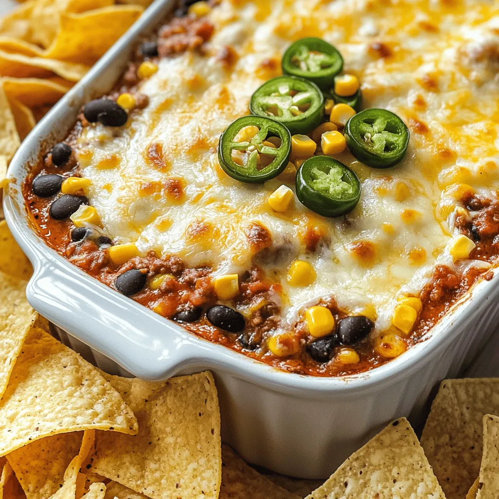Meaty Texas Trash Dip Herzhaft und Einfach Zubereiten
