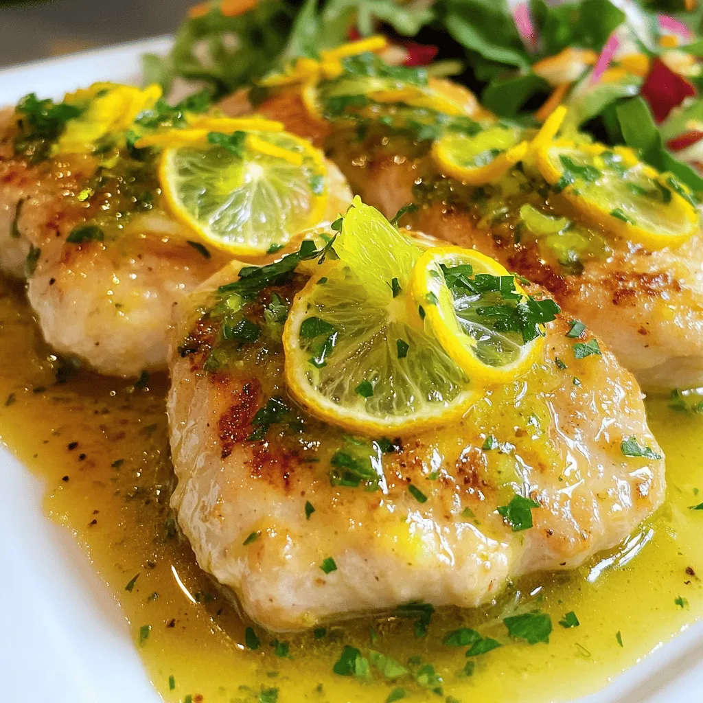 Hähnchen-Piccata mit Zitronen-Kapern-Sauce Genussrezept